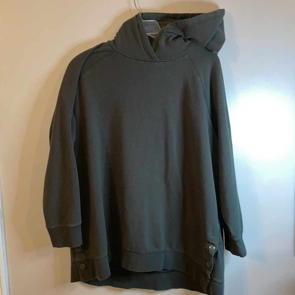 Olive green pullover hoodie size 2X